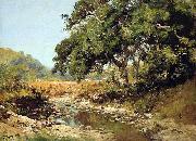 William Keith Stream Through the Valley Spain oil painting artist